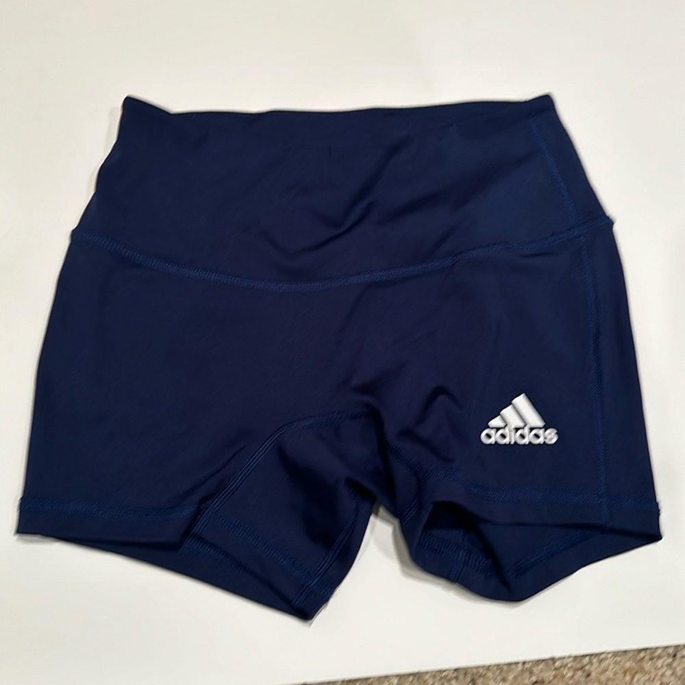 Navy adidas spandex
